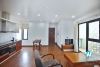 Top floor one bedroom apartment for rent near Water Park, Tay Ho, Ha Noi
